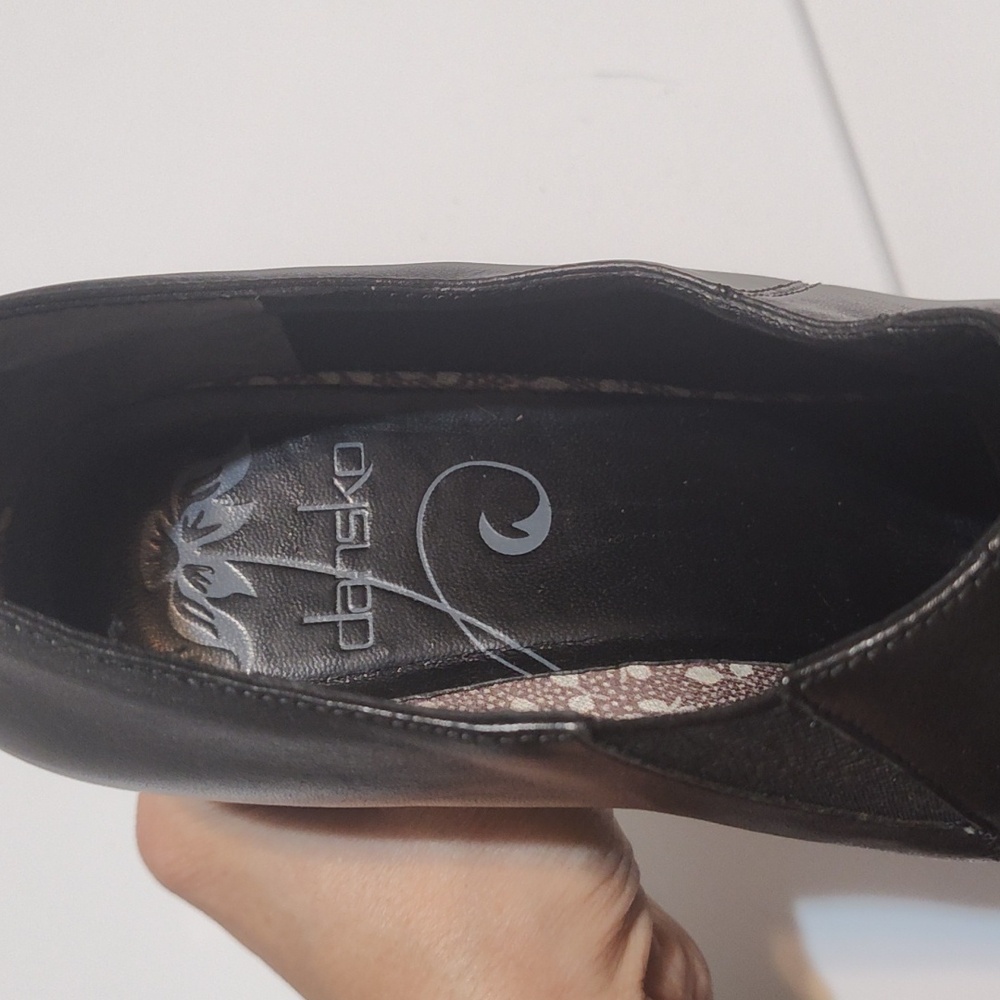 Dansko heel shoe, black size 40 - Picture 6 of 10